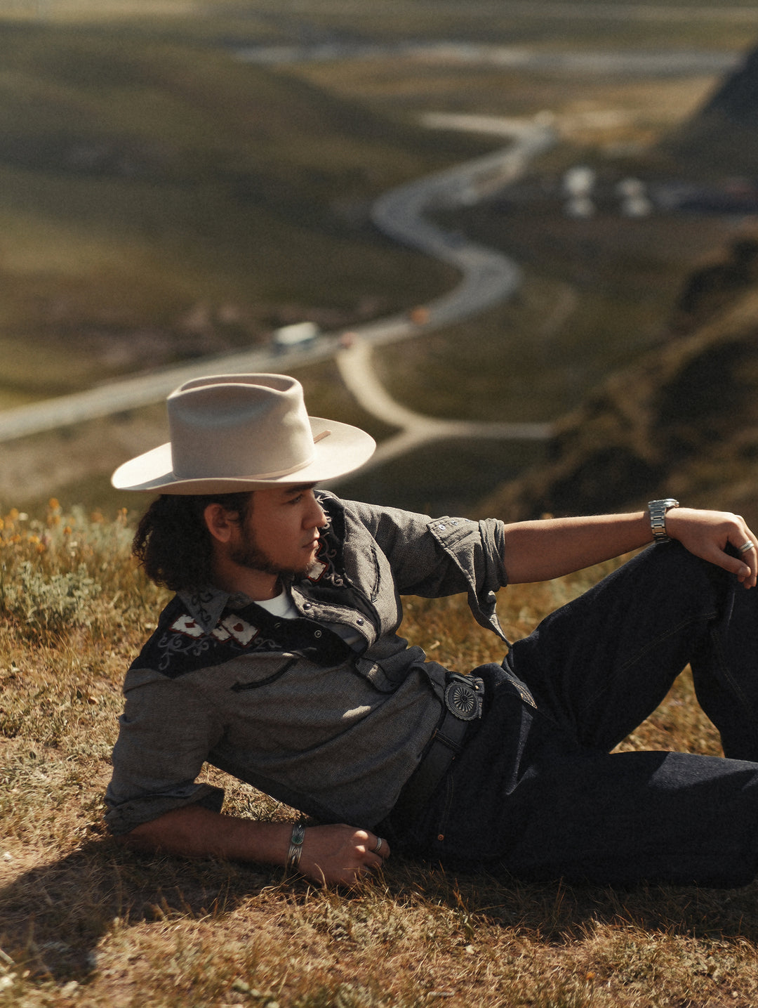 Mvc&Co. Gambler Card Pattern Embroidered Shirt