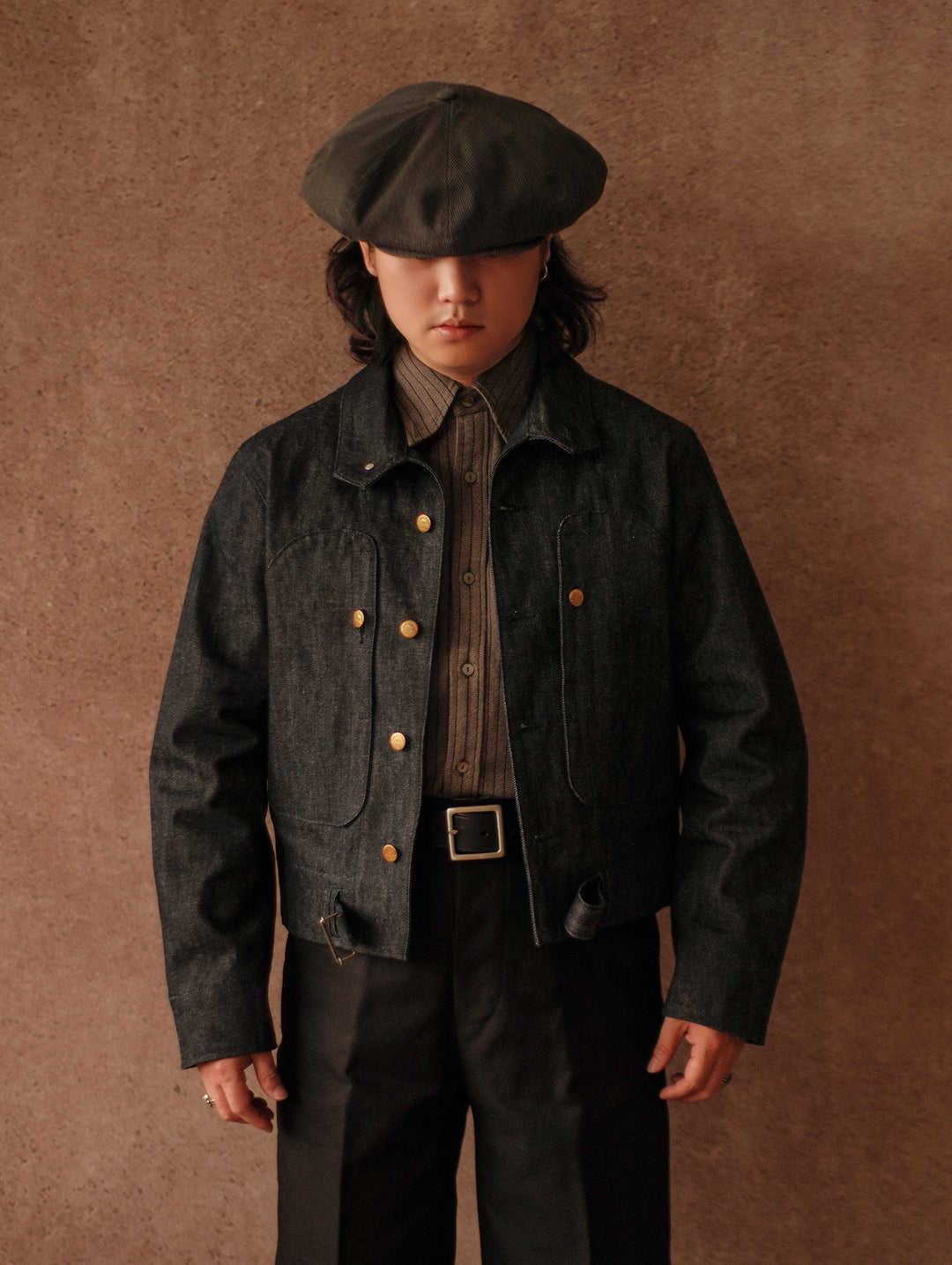 15.5oz French Shipyard Selvedge Denim Worker Jacket