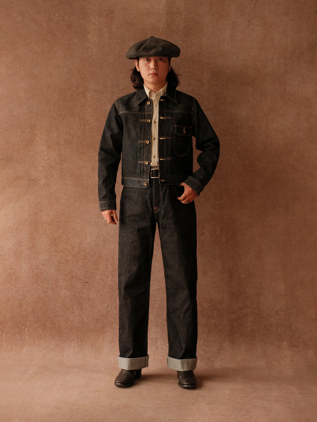 1930s Cowboy Selvedge Denim Jacket