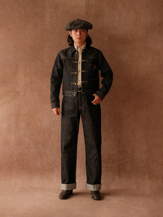 1930s Cowboy Selvedge Denim Jacket