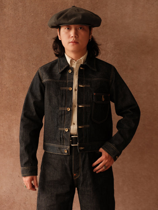 1930s Cowboy Selvedge Denim Jacket