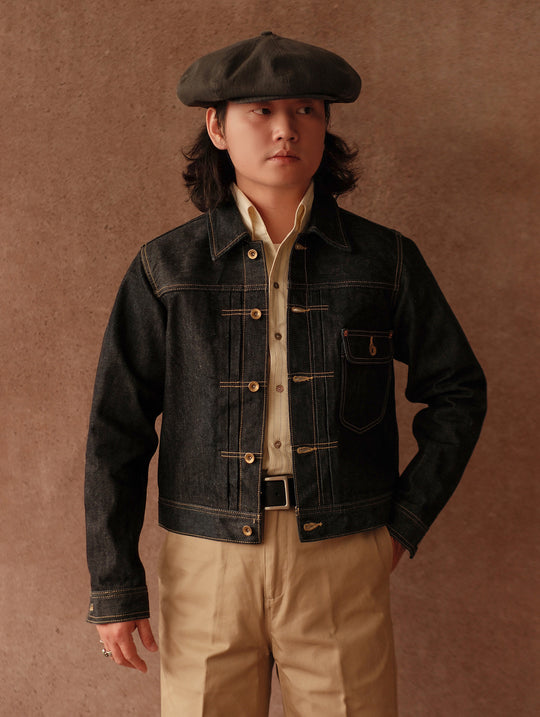 1930s Cowboy Selvedge Denim Jacket