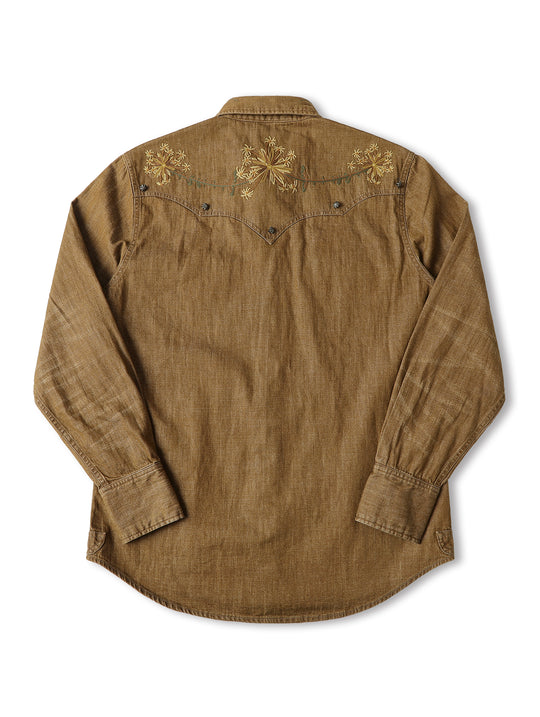 Western Series Poison Iris Floral Western shirt